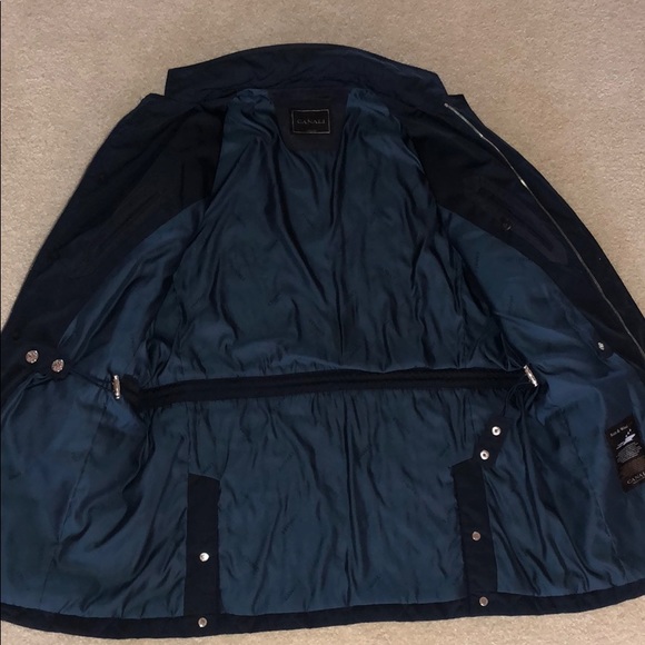 Canali Rain Wind Tech Quilted Jacket 4 